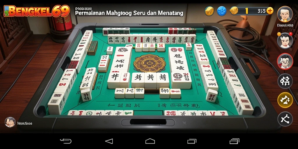 Tampilan gameplay BENGKEL69 yang menarik dan penuh warna.