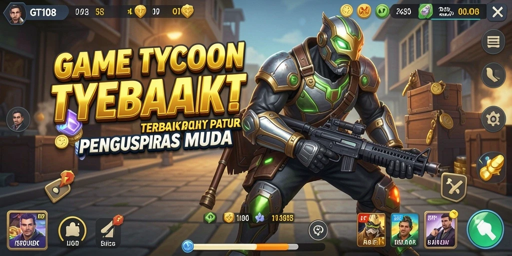 Screenshot gameplay GT108 yang menunjukkan kualitas grafis dan interaksi pengguna.