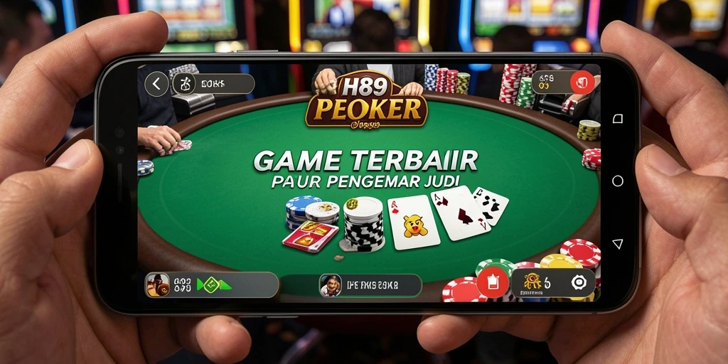Screenshot H89 menampilkan gameplay poker yang mengesankan dengan grafik berkualitas tinggi.
