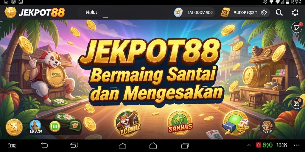 Tampilan screenshot utama JEKPOT88 dengan gameplay yang seru dan menarik.