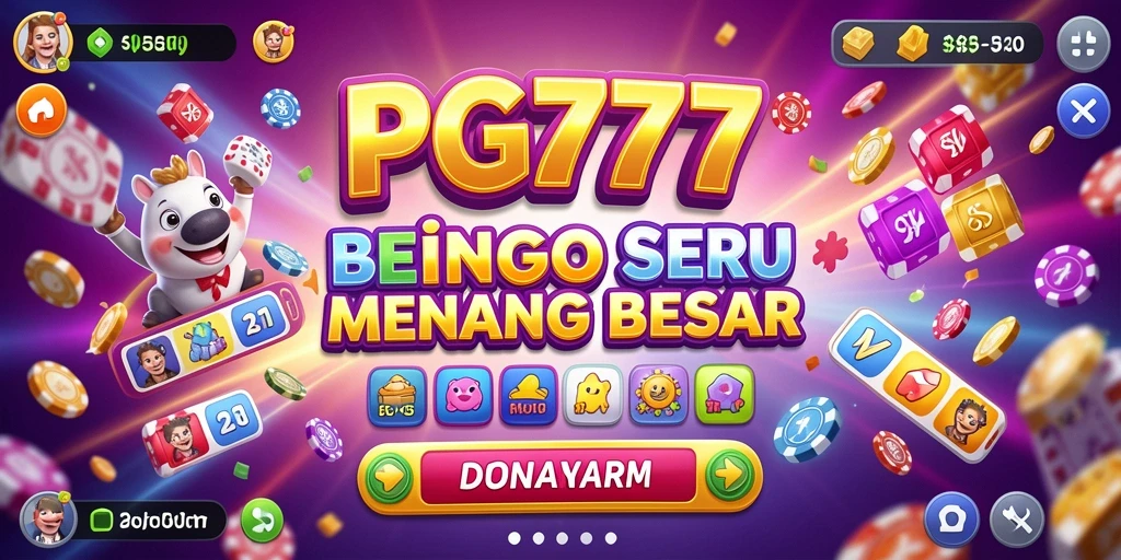 Tampilan gameplay PG777 yang seru dalam permainan Bingo.
