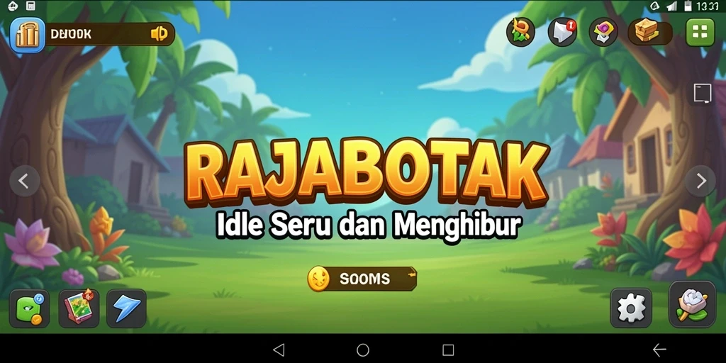 Tampilan gameplay RAJABOTAK yang seru dan menarik.