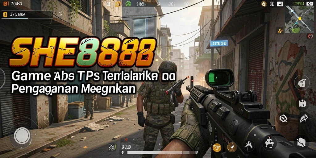 Gameplay SHE888 yang penuh aksi dan mendebarkan dalam mode TPS.