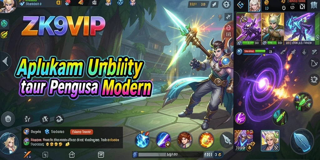 Tampilan antarmuka utama aplikasi ZK9VIP untuk pengguna utility.